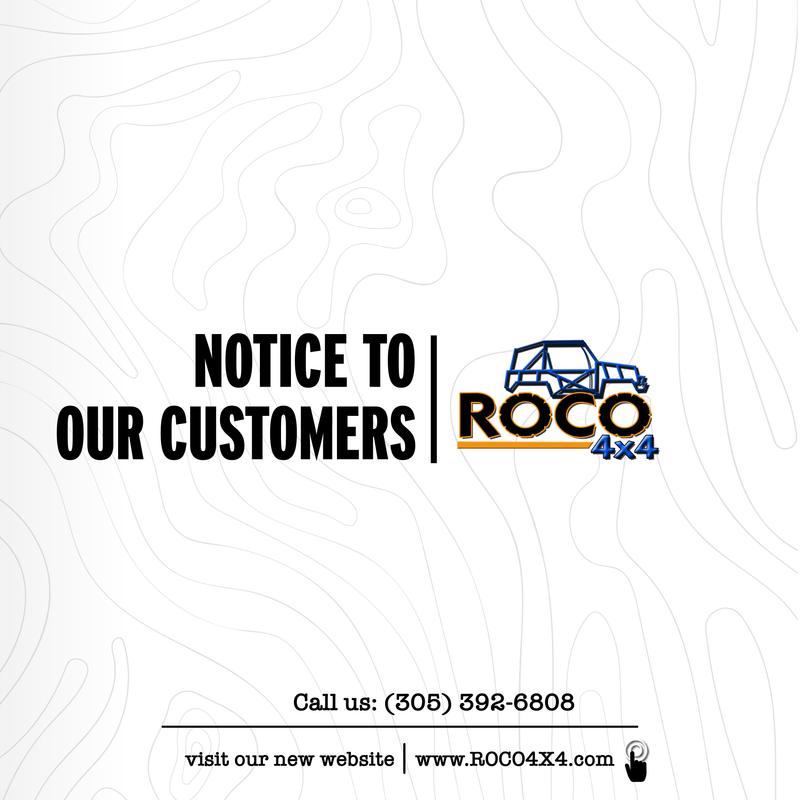 NOTICE TO OUR CUSTOMERS