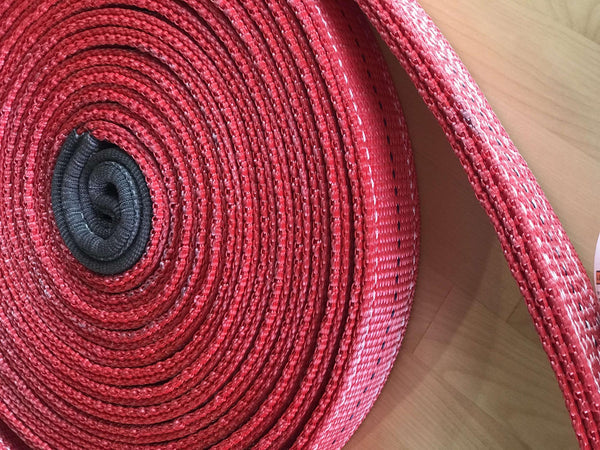 Factor 55 30 Foot Tow Strap Standard Duty 30 Foot X 2 Inch Red 00074