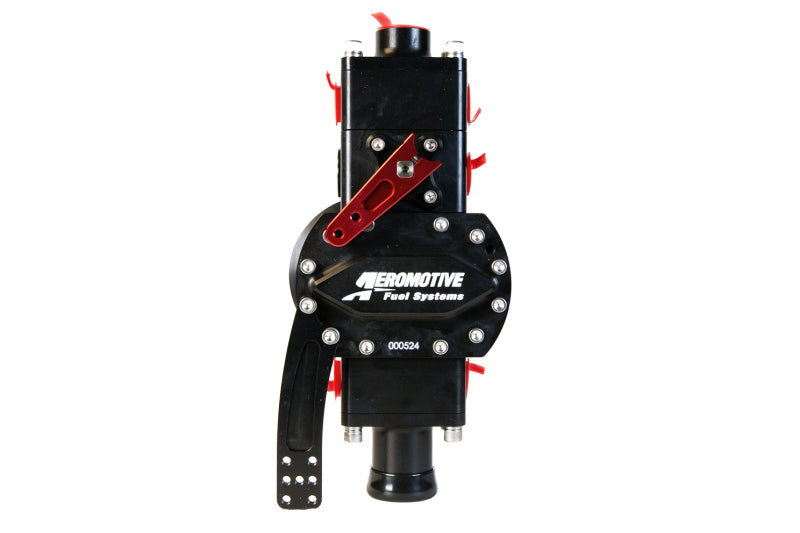 Aeromotive System Pump 16.5gpm Shut Off Valve 2x 08AN Blocks 1.25in Inlet 10AN Outlet .775 Gear Set 17134