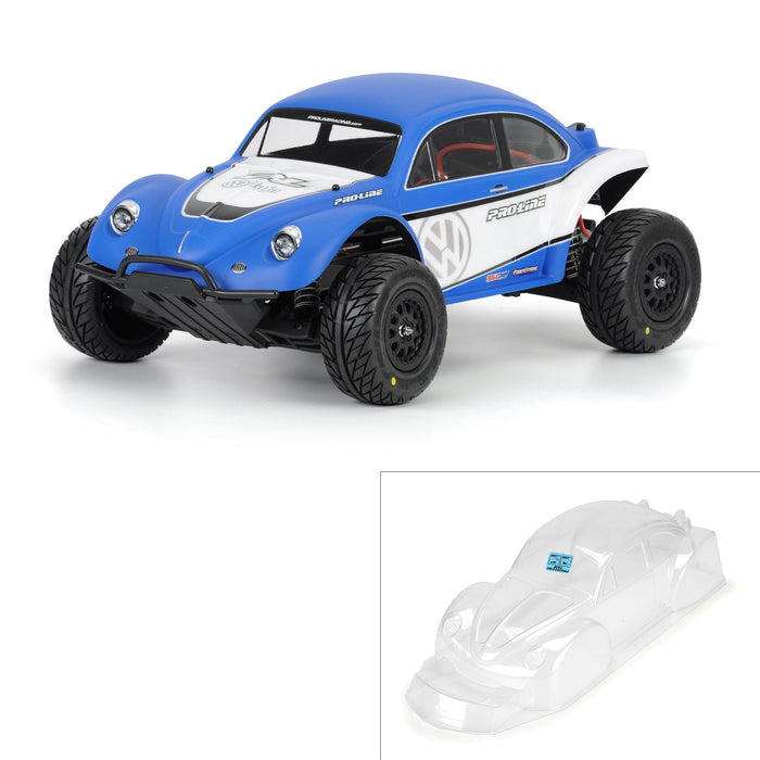 Pro-Line Racing Volkswagen Full Fender Baja Bug Clear Body Slash PRO323863 Car/Truck Bodies wings & Decals