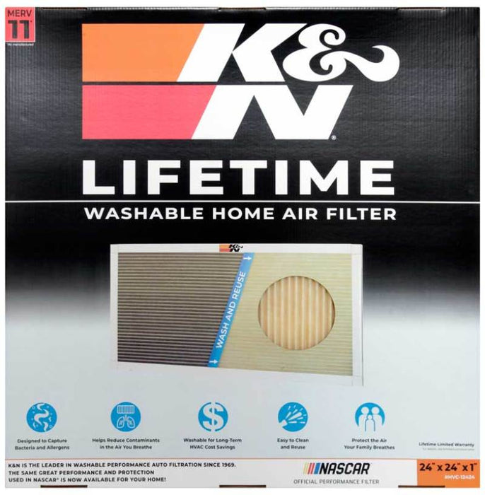 K&N HVAC Filter 24 x 24 x 1 HVC-12424