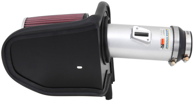 K&N 13-14 Honda Accord 3.5L V6 69 Series Typhoon Air Intake System Silver Cold Air Intake Kit 69-1212TS