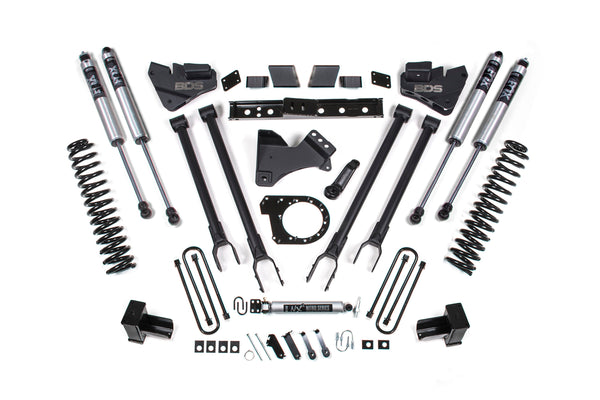BDS 2020-2022 F250/F350 7" 4 Link Suspension Lift Diesel FOX Rear Spring 1572FS