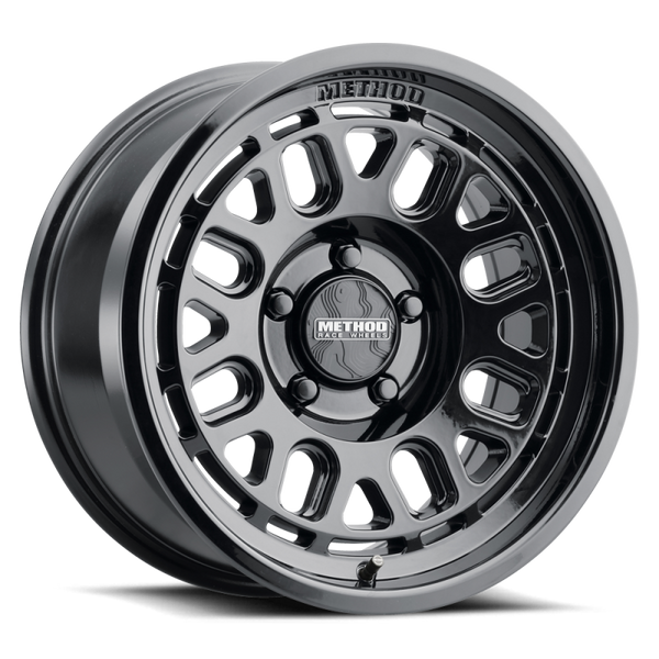 Method MR321 20x9 +18mm Offset 8x170 Bp 130.81mm CB 5.68in BS Gloss Black Wheel MR321290871318