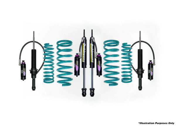 Dobinsons 1" to 3.5" MRR 3-way Adjustable Lift Kit Fits Toyota 4Runner 4x4 2003-2009 - DSSKITMRA0432