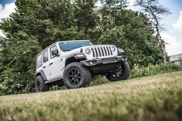 JKS 2018-2023 Fits Jeep Wrangler JL 4Dr 2.5" J-Krawl System, Rubber FOX 2.0 Adv Series Front, Rear, HD Rate Coils, Fits 2018-2023 Jeep Wrangler JL JSPEC185KFA