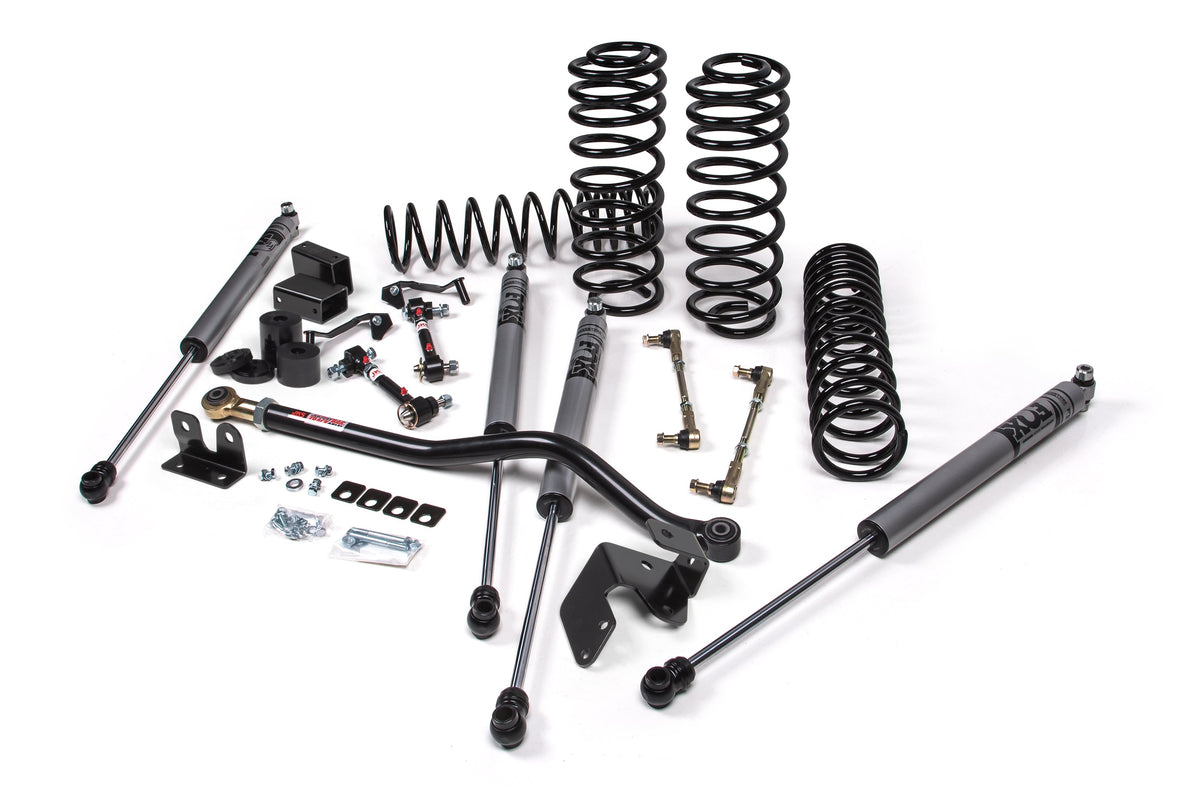 JKS 2018-2025 Fits Jeep Wrangler JL RHD 4Dr 3.5" J-Venture - JSpec Shocks - HD Coils, Fits 2018-2025 Jeep Wrangler JL JSPEC209K