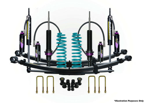 Dobinsons 1.5"-3.5" MRR 3-Way Adjustable Suspension Kit for 2012 and Up Fits Isuzu Dmax - DSSKITMRA741