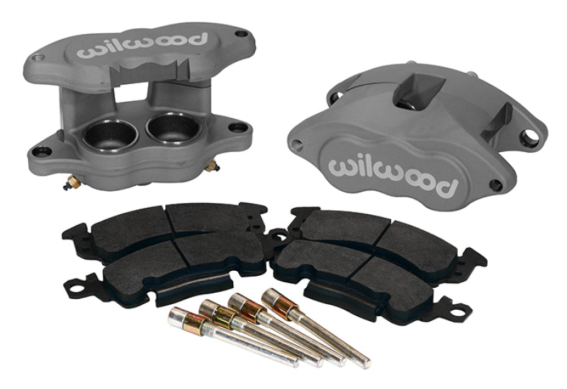 Wilwood D52 Rear Caliper Kit Grey Ano 1.25 / 1.25in Piston 1.28in Rotor 140-11292
