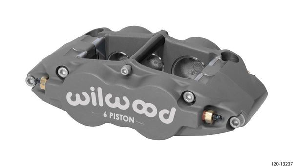 Wilwood Caliper-Forged Superlite 6R-R/H 1.62/1.12/1.12in Pistons 0.81in Disc 120-13237