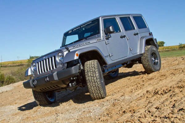 JKS 2007-2018 Fits Jeep Wrangler JK 4Dr 2.5" J-Krawl Suspension Lift Kit, Rubber FOX 2.5 Pes R, R Dsc Front, FOX 2.5 Pes P, B Dsc Rear, Fits 2007-2018 Jeep Wrangler JK JSPEC191PES