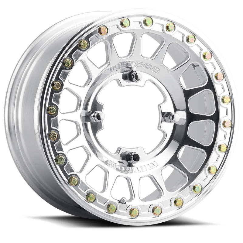 Method MR413 Beadlock 15x10 / 6+4/25mm Offset / 4x136 / 96 CB Polished Wheel MR413510471164B