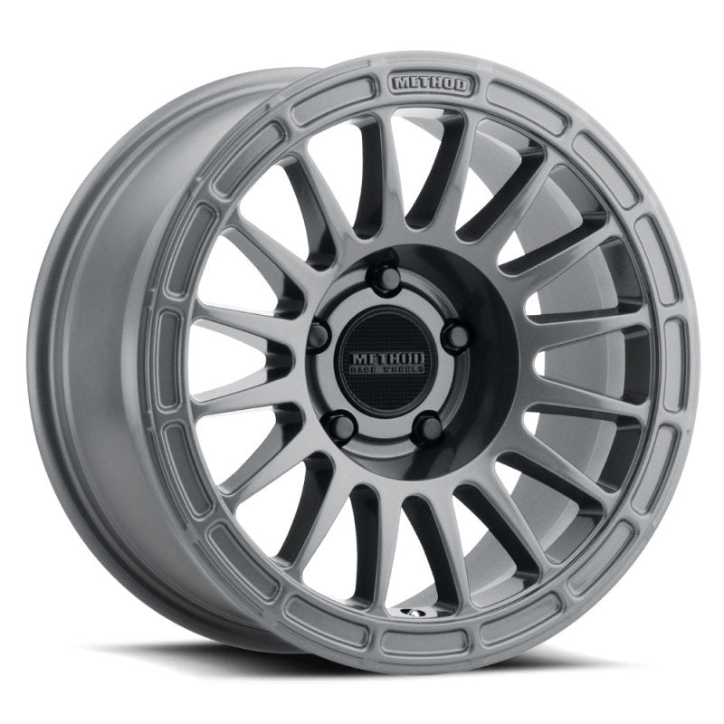 Method MR314 17x7.5 +25mm Offset 5x150 110.5mm CB Gloss Titanium Wheel MR31477558825