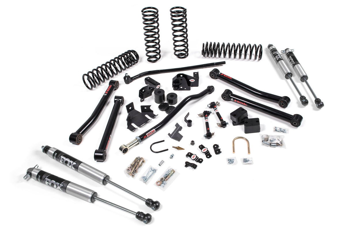 JKS 2021-2024 Fits Jeep Wrangler JL 4xe 4Dr 2" J-Konnect Suspension Lift Kit W, JSpec Shocks, Fits 2021-2024 Jeep Wrangler JL JSPEC174K