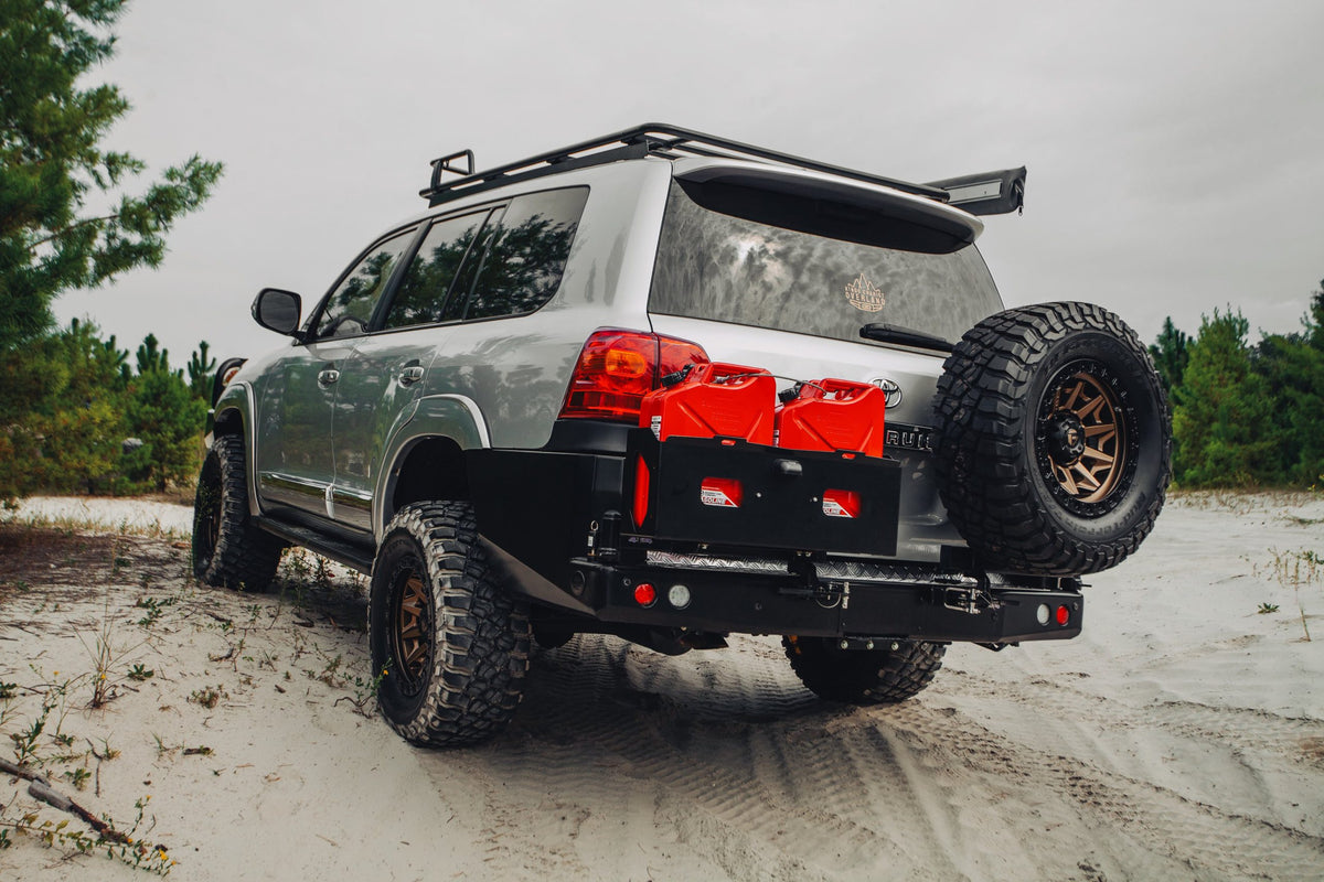 Dobinsons Rear Bumper with Swing Outs Fits Toyota Landcruiser 200 Series 2008 to 2019 ( ) - BW80-4105