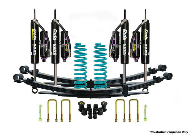 Dobinsons 4x4 MRR 3-Way Adjustable Suspension Kit Landcruiser 70 Series - GRJ71, HZJ71 08/2009 on - DSSKITMRA027