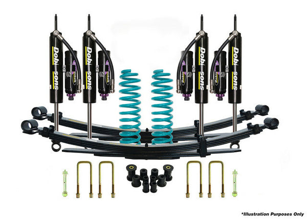 Dobinsons 4x4 MRR 3-Way Adjustable Suspension Kit Landcruiser 70 Series - Fzj/hzj 71, 74, 76 1999 to 2004 - DSSKITMRA0271