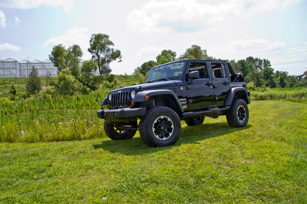 JKS 2007-2018 Fits Jeep Wrangler JK 4Dr 3.5" J-Krawl System, Rubber FOX 2.0 Ifp Ps Front, Rear, Fits 2007-2018 Jeep Wrangler JK JSPEC193KFP