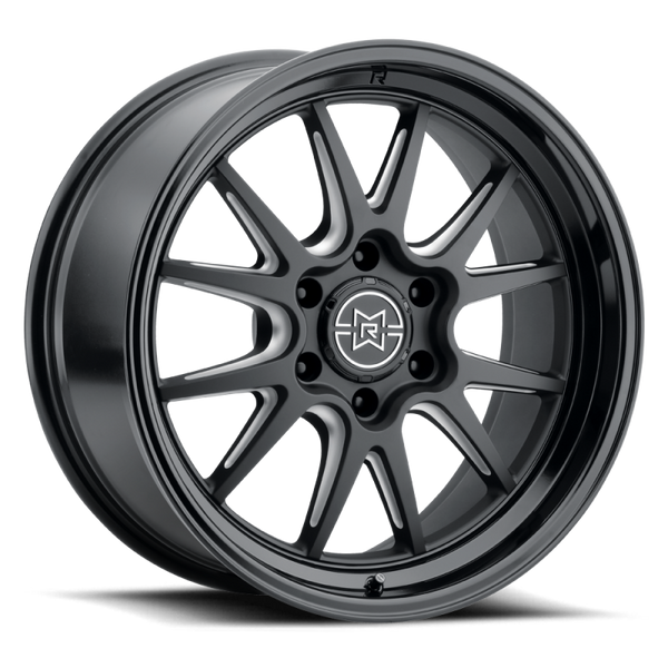 Method MR802 20x9 / 8x170 Bp / -12mm Offset / 125mm Bore Double Black Milled Wheel MR80229087512N