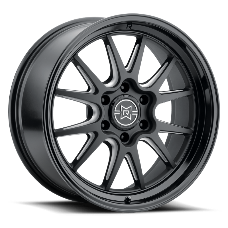 Method MR802 20x9 / 6x5.5 Bp / 12mm Offset / 106.25mm Bore Double Black Milled Wheel MR80229060512