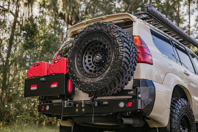 Dobinsons Rear Bumper with Swing Outs Fits Toyota Prado 120 & Lexus GX470 ( ) - BW80-4121