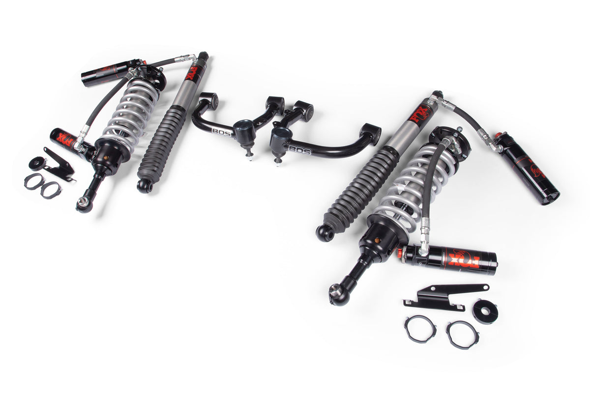 BDS 2022-2024 Fits Toyota LC300 & Lexus LX600 4wd, 2" Performance Lift Kit FOX 2.5 Pes C/o Front, FOX 2.5 Pes Rear Shock HD Tune 846PESHD