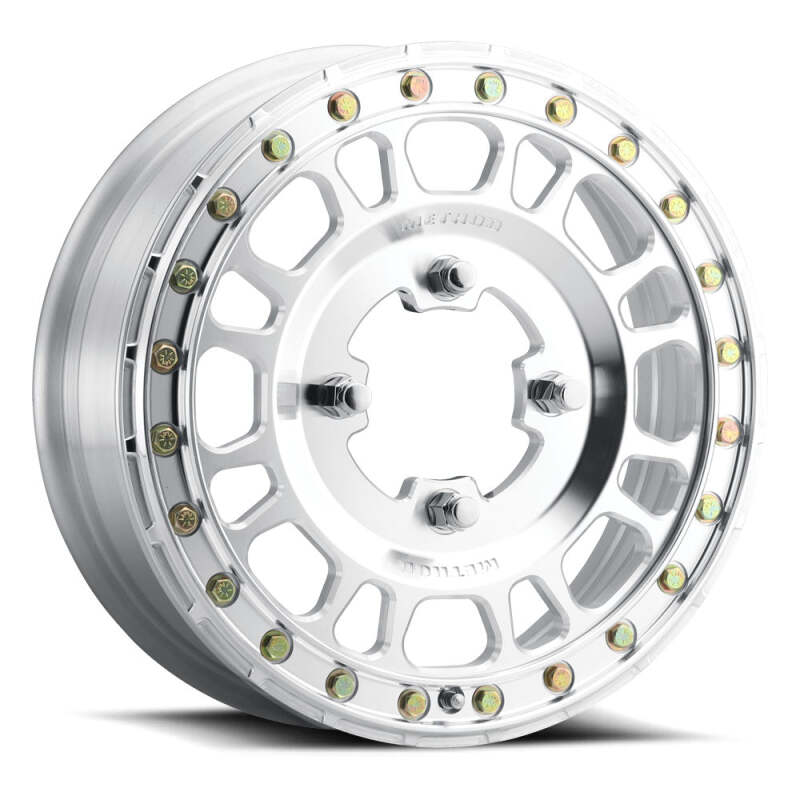 Method MR412 Beadlock 15x5 / 4.2+.8/43mm Offset / 5x4.5 / 78 CB Machined Raw Wheel MR41255012343B