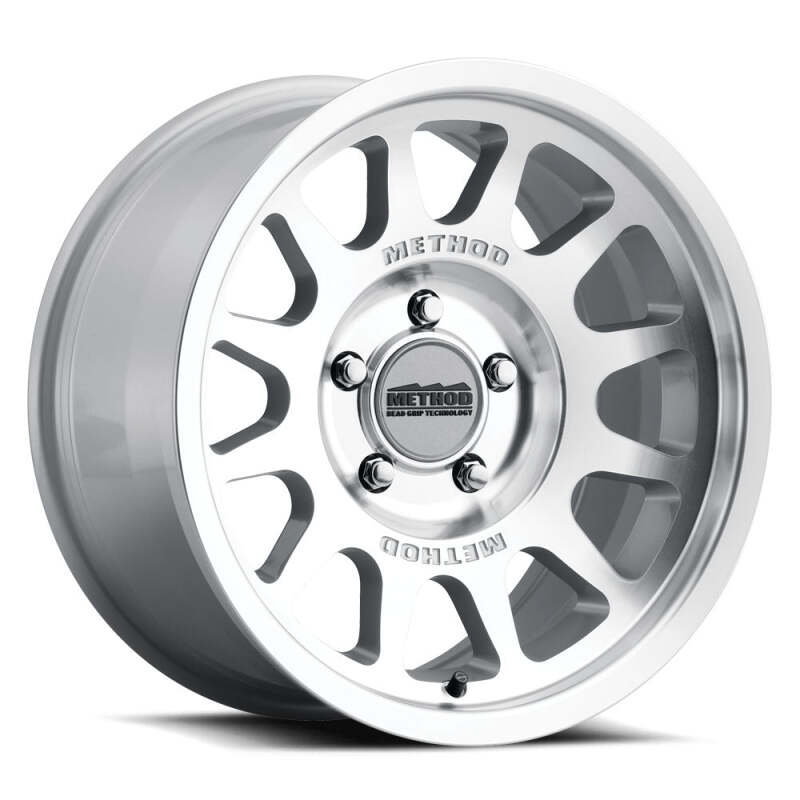Method MR703 Bead Grip 17x8.5 0mm Offset 6x5.5 106.25mm CB Machined/Clear Coat Wheel MR70378560300