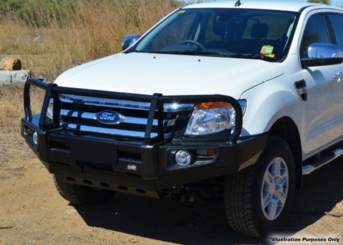 Dobinsons Bull Bar Black Deluxe Fits Ford Ranger PX, T6 - BU19-3686