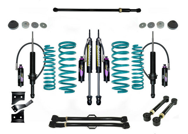 Dobinsons 3-3.5" MRR 3-Way Adjustable Lift Kit Fits Nissan Navara D23 2014 on - DSSKITMRA1233