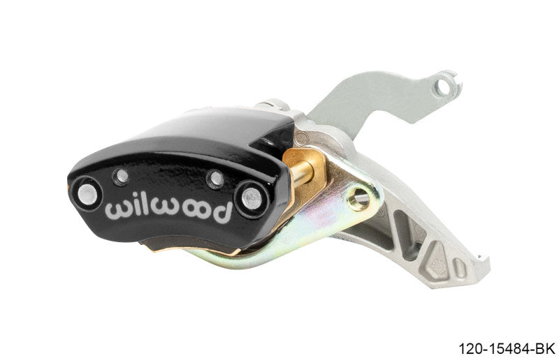 Wilwood Caliper MC4 Mechanical Right Hand Black 1.19in Piston 1.10in Rotor Black 120-15484-BK