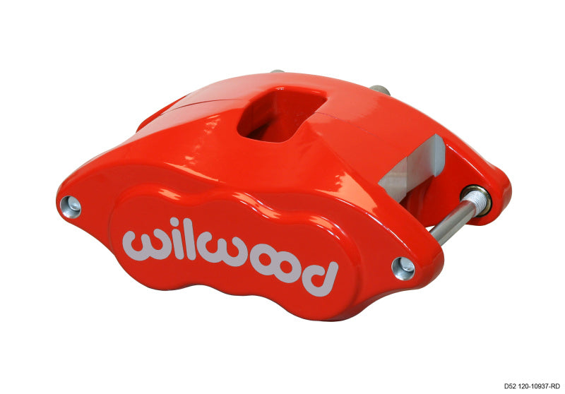 Wilwood Caliper-D52-Red 2.00/2.00in Pistons 1.04in Disc 120-10937-RD