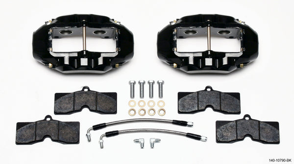 Wilwood D8-4 Rear Caliper Kit Black Corvette C2 / C3 65-82 140-10790-BK