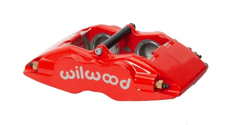 Wilwood Caliper FSLI4 Red 1.62in Piston 1.25in Rotor 120-11133-RD