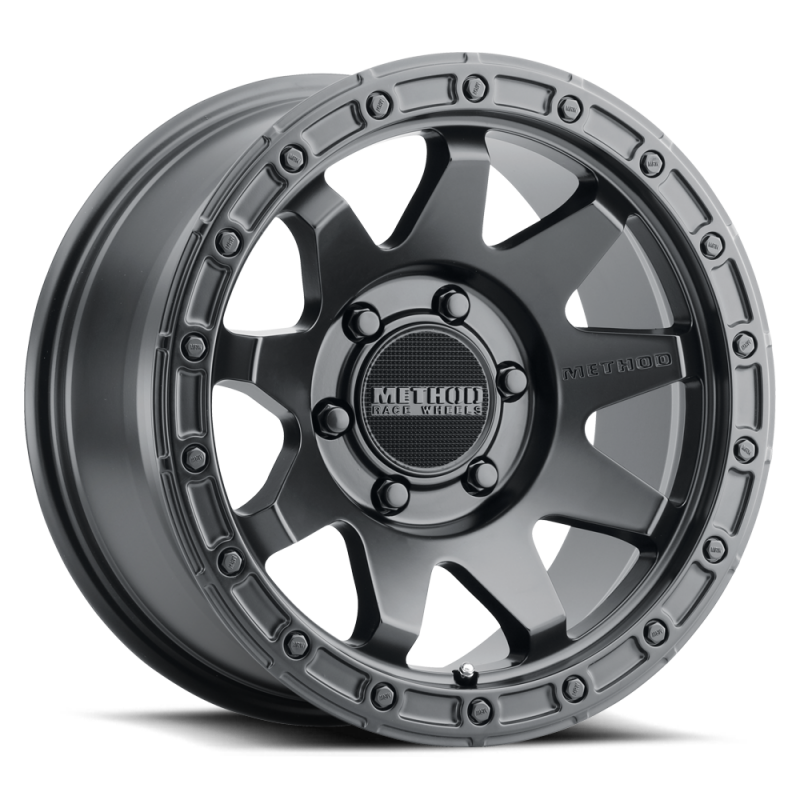Method MR317 17x9 -12mm Offset 5x5 71.50mm CB Matte Black Wheel MR31779050512N
