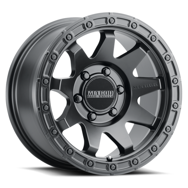 Method MR317 17x9 -12mm Offset 6x5.5 106.25mm CB Matte Black Wheel MR31779060512N