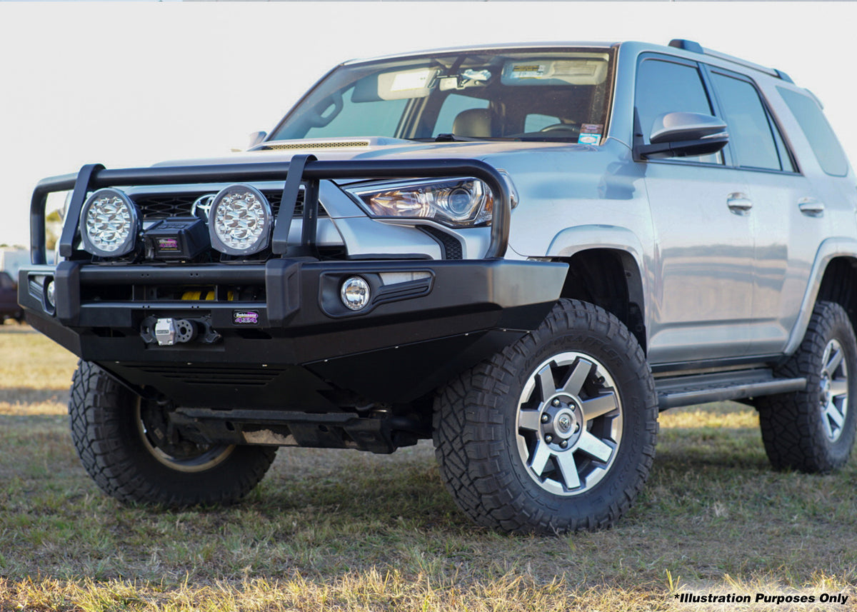 Dobinsons Bull Bar Black Deluxe Fits Toyota 4RUNNER 5TH Gen 2010-2024 Without Fog Lights - BU59-5557
