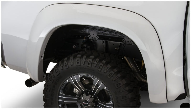 Bushwacker 07-13 Toyota Tundra Fleetside Extend-A-Fender Style Flares 4pc Black 30916-02