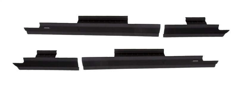 Bushwacker 09-18 RAM 1500 Extended Cab Trail Armor Rocker Panel and Sill Plate Cover Black 14083