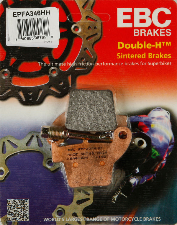 EBC Brakes EPFA346HH EPFA Double H Sintered Disc Brake Pad