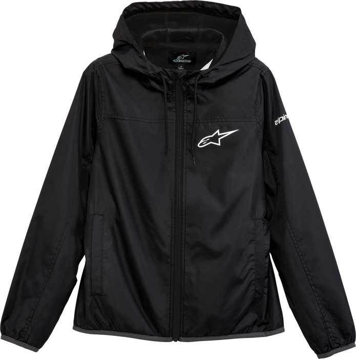 Alpinestars Women's Treq Windbreaker (LARGE) (BLACK)