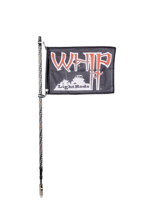 Whip It 5Ft Blk Bt Rgb Chase Light Rod SB-CHSBTR-151