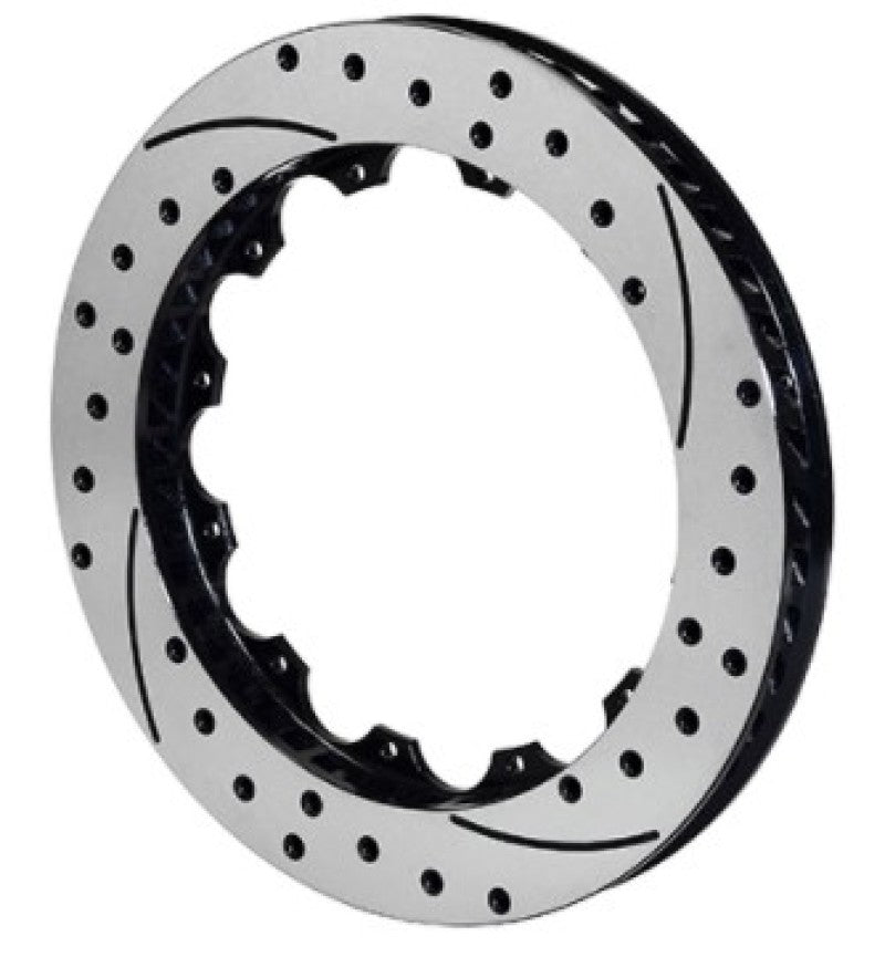Wilwood Rotor-SRP48 SPC-37-RH-BLK-Drill 13.00 x 1.10 12 on 7.00in 160-13362-BK