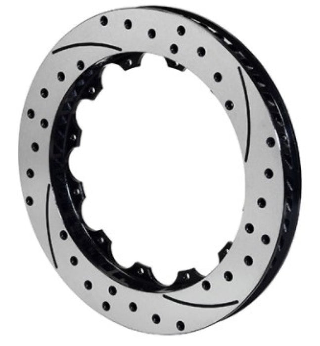 Wilwood Rotor-SRP48 SPC-37-RH-BLK-Drill 13.00 x 1.10 12 on 7.00in 160-13362-BK