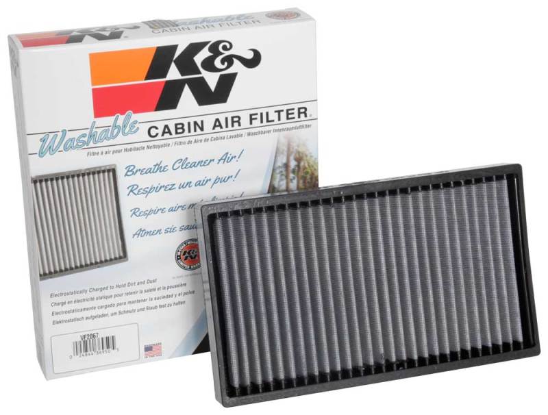 K&N 14-18 Maserati Ghibli 3.0L / 14-18 Maserati Quattroporte 3.0l/3.8L Cabin Air Filter VF2067