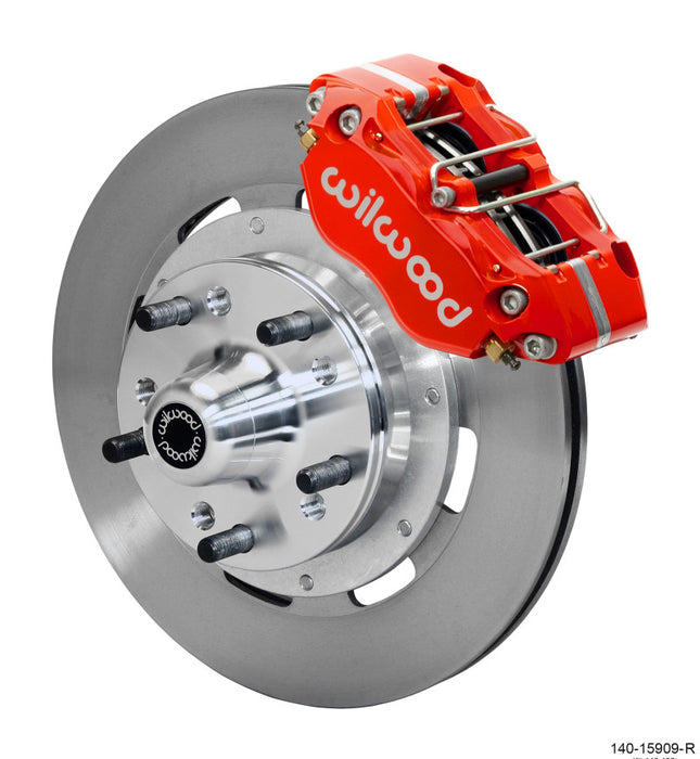 Wilwood Dynapro 4R Front Kit 11.75in Ultralite HP Rotors Red 140-15909-R