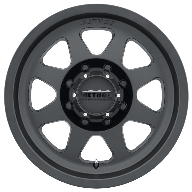 Method MR701 17x8.5 0mm Offset 8x170 130.81mm CB Matte Black Wheel MR70178587500