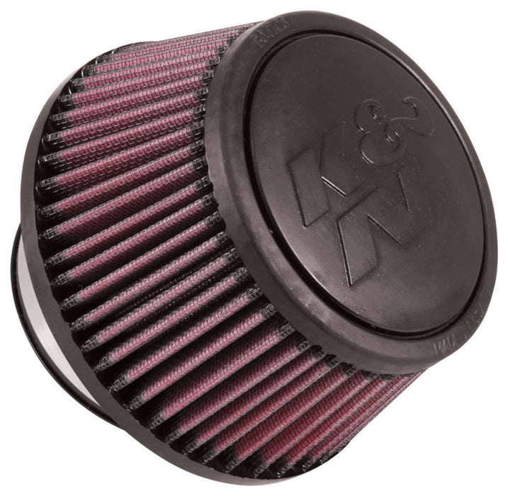 K&N Universal Round Clamp-On Air Filter 3in Flange ID x 6in Base OD x 4.625in Top OD x 3in Height RU-5288