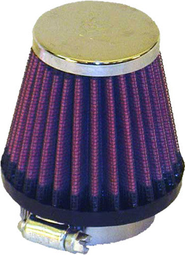 K&N Universal Clamp-On Air Intake Filter: High Performance, Premium, Replacement Air Filter: Flange Diameter: 1.6875 In, Filter Height: 2.75 In, Flange Length: 0.625 In, Shape: Round Tapered, RC-1070