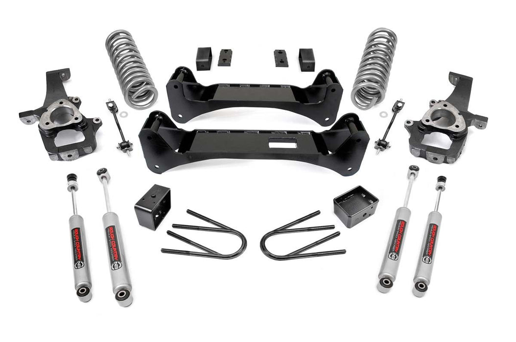 Rough Country 6 Inch Lift Kit Compatible with Dodge 1500 2Wd (2002-2005) 37630